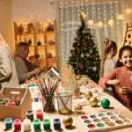 atelier décoration de boules de Noël